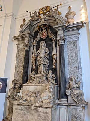 Josiah Child monument, St Mary's, Wanstead (1)