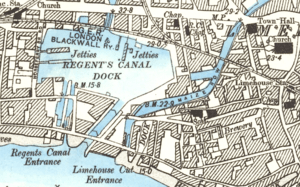 Limehouse Basin and Cut