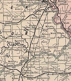 McIntosh County Seat War Map.jpg
