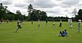 Rounders at the cricket club, Nowton - geograph.org.uk - 990727
