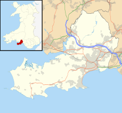 The Mumbles is located in Swansea
