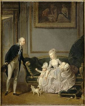 The Duke and Duchess of Chartres with Louis Philippe d'Orléans (1773-1850).jpg