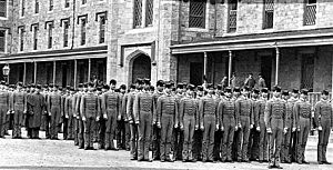 The USMA Corps in mid 1800s