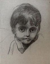 Thomas Barker, portrait of his son Thomas Jones Barker as a boy, c 1820, Victoria Art Gallery, Bath