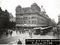 Trams on George Street in front of the QVB (2687730703)