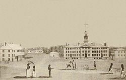 A Front View of Dartmouth College (1793)
