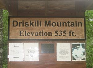 Driskill Mountain sign