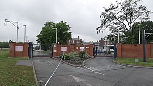 Entrance to Colchester Garrison, Essex
