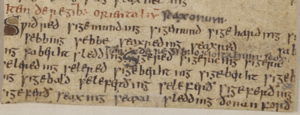 Genealogies of Swithred and Sigered of Essex - MS BL Add 23211