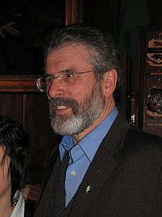 Gerry Adams Easter Lily Badge