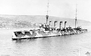 HMS Weymouth 1915 AWM H16461
