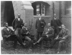 Howard Univ., Washington, D.C., ca. 1900 - class picture LCCN2001705793