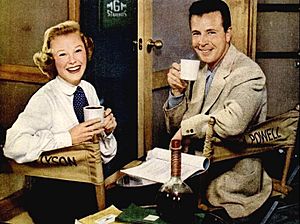 June Allyson and Dick Powell 1952