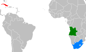 Locator Cuba Angola SouthAfrica