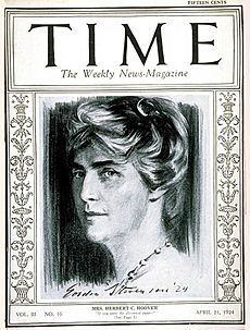 Lou Henry Hoover-TIME-1924