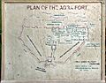 Map of Agra Fort