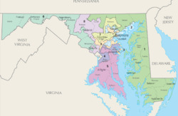 Maryland Congressional Districts, 113th Congress