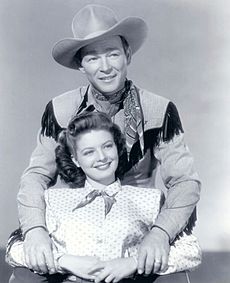 Roy Rogers and Gail Davis 1948
