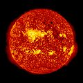 SDO's Ultra-high Definition View of 2012 Venus Transit (304 Angstrom Full Disc 02)