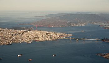 SF-Marin-Pt Reyes aerial panorama