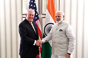 Secretary Tillerson Meets With Indian Prime Minister Modi in Washington (35421314671)
