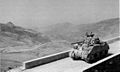 Sherman tank in Sicily during World War II