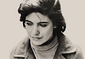 Susan Sontag (1966 author photo - Against Interpretation)