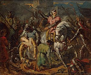 The Death of Gaston de Foix in the Battle of Ravenna