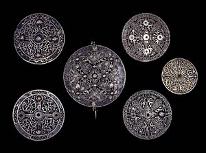 Anglo-Saxon brooches of the Pentney hoard.jpg
