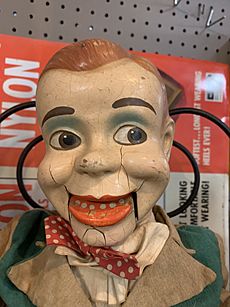 Antique male ventriloquial figure