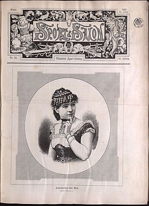 Antonietta Dell'Era Sport und Salon 1880