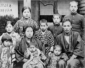 Asian Family in Brazil