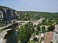 Balazuc - pont sur l'Ardèche