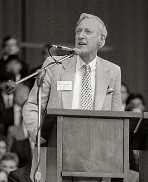 Cornell president Frank H.T. Rhodes