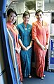 Garuda Indonesia Flight Attendants in Kebaya