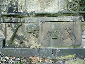 Graveyard symbols, Old Calton Burying Ground
