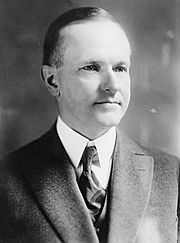 John Calvin Coolidge, Bain bw photo portrait