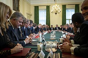 Johnson's Cabinet Meeting after general election