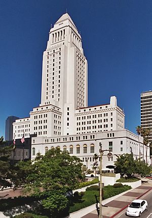 Los Angeles City Hall (color) edit1