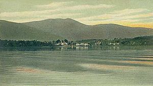 Melvin Village from Lake Winnipesaukee c. 1906