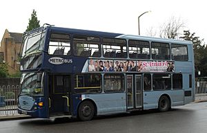 Metrobus in Crawley - YN54 AJV