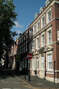 St Pauls Square houses, Jewellery Quarter, Birmingham
