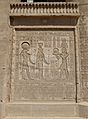 Trajan offers to Hathor & Ra-Harakhte, Dendera