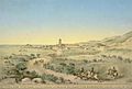 View of San Buenaventura, California (May 1865)