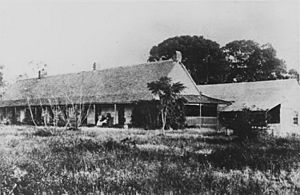 Wolston House in the suburb of Wacol an early stone farmhouse, 1890