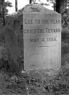 "Lee to the Rear" Tablet, Wilderness Battlefield, Orange County, Virginia, United States