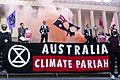 Australia Climate Pariah - Flag Burning Action (51645897701)