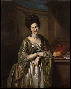 Charles Willson Peale - Mrs. Walter Stewart (Deborah McClenachan) (1763-1823) - 1991.125.2 - Yale University Art Gallery
