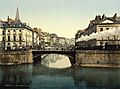 Confluence of Erdre and Loire, Nantes, France, 1890s