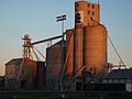 Grain elevators, Davenport (36248378303)